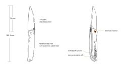 RUIKE P661-B ÇAKI