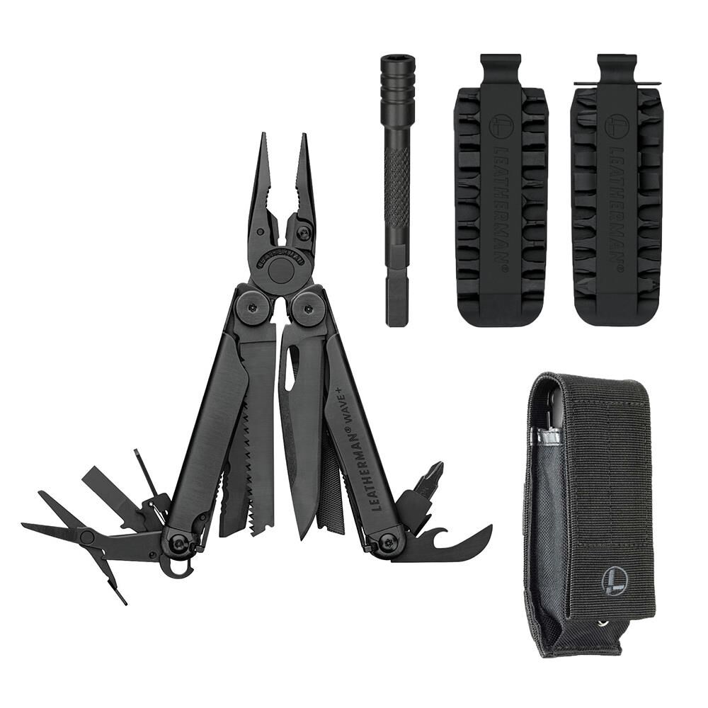 Leatherman Wave Plus Black Set Multi̇ Tool