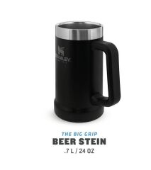 STANLEY ÇELİK TERMOS BARDAK SİYAH 0.70 LİTRE