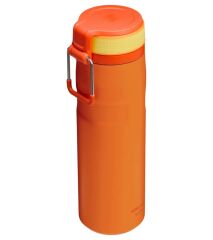Stanley The IceFlow™ Bottle Twist Flip 0.47 Litre Goldenrod Coral