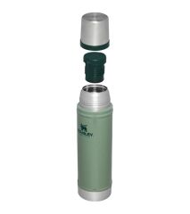 Stanley Klasik Vakumlu Çelik Termos 0.60 Litre Yeşil Renk