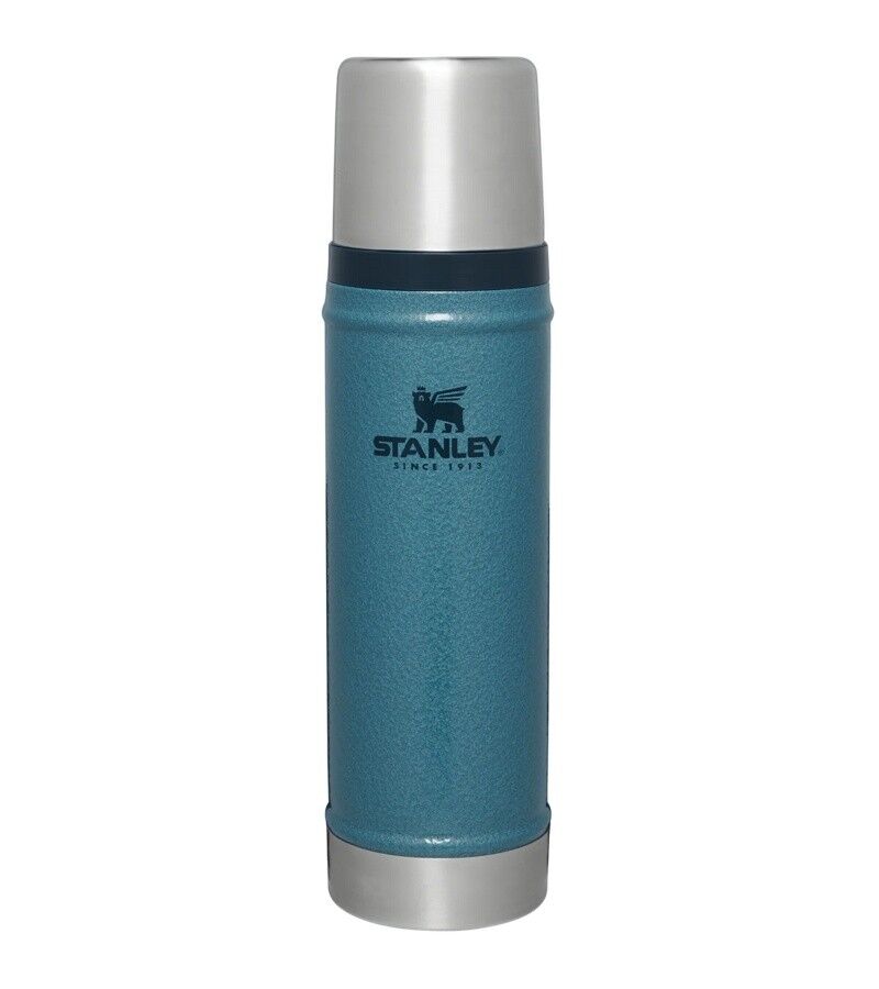Stanley Klasik Vakumlu Çelik Termos 0.60 Litre Mavi Renk