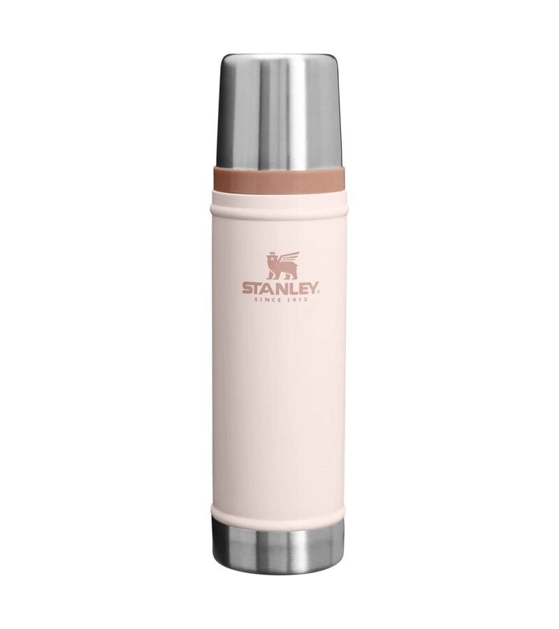 Stanley Klasik Vakumlu Çelik Termos 0.60 Litre Pudra Renk
