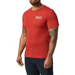 5.11 WOODLAND MOTO LOGO SS TEE TISORT