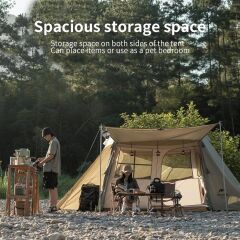 Naturehike Village 5.0 Otomatik Kurulum 4 Kişilik Kamp Çadır