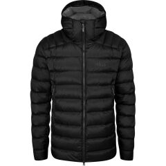 Rab Electron Pro Kapüşonlu Kaz Tüyü Mont Si̇yah Renk
