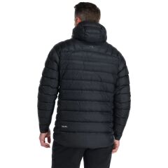 Rab Electron Pro Kapüşonlu Kaz Tüyü Mont Si̇yah Renk