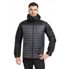 Rab Mi̇croli̇ght Alpi̇ne Kaz Tüyü Ceket Si̇yah/gri̇ Renk