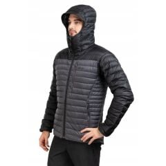 RAB MİCROLİGHT ALPİNE KAZ TÜYÜ CEKET SİYAH/GRİ RENK
