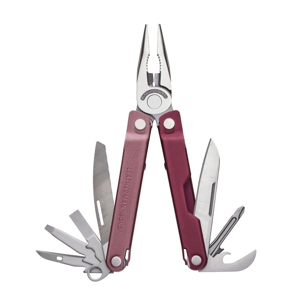 LEATHERMAN BOND VİŞNE RENK ÇOK AMAÇLI PENSE